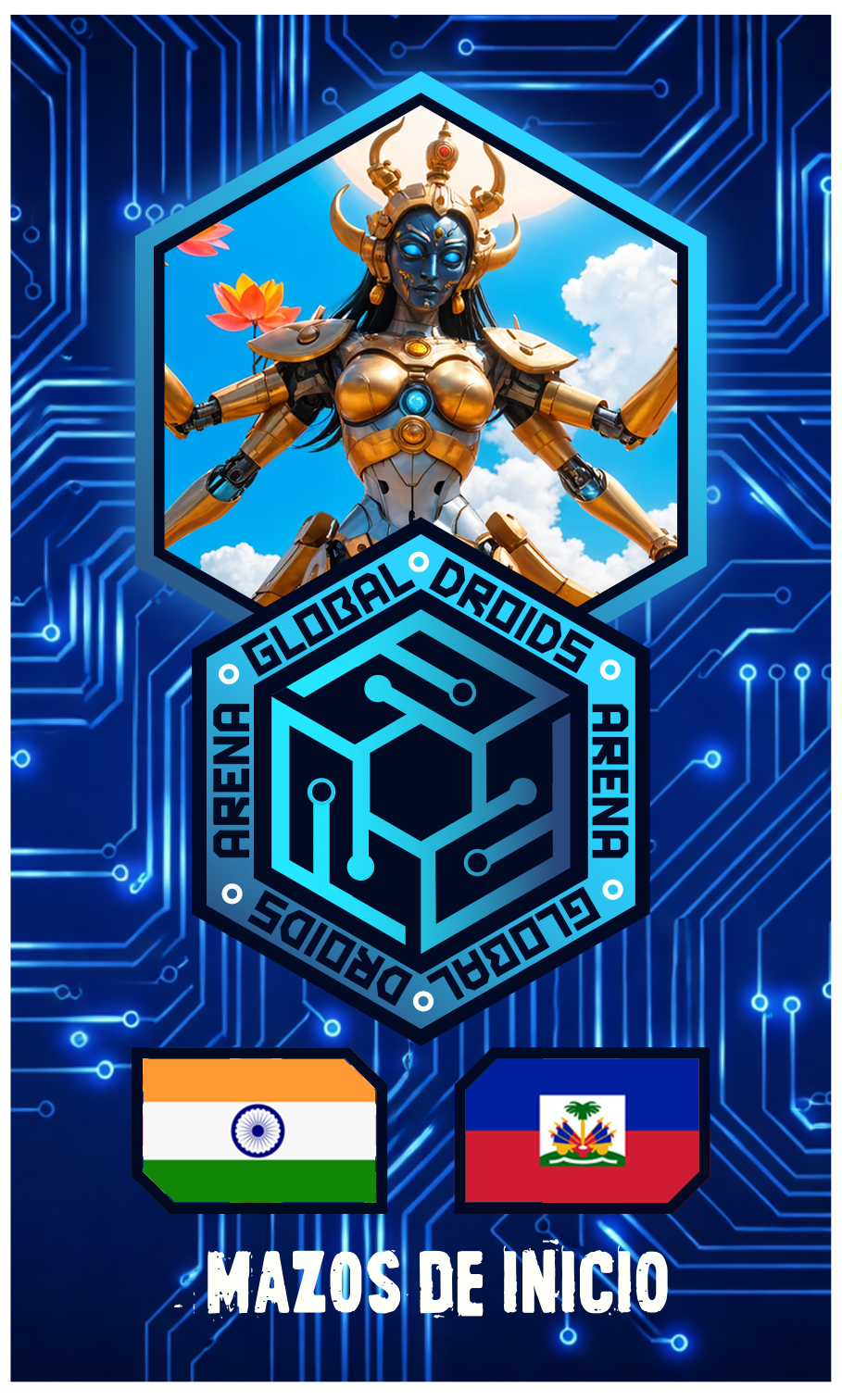 INDIA 🇮🇳 - HAITÍ 🇭🇹 pack art 1